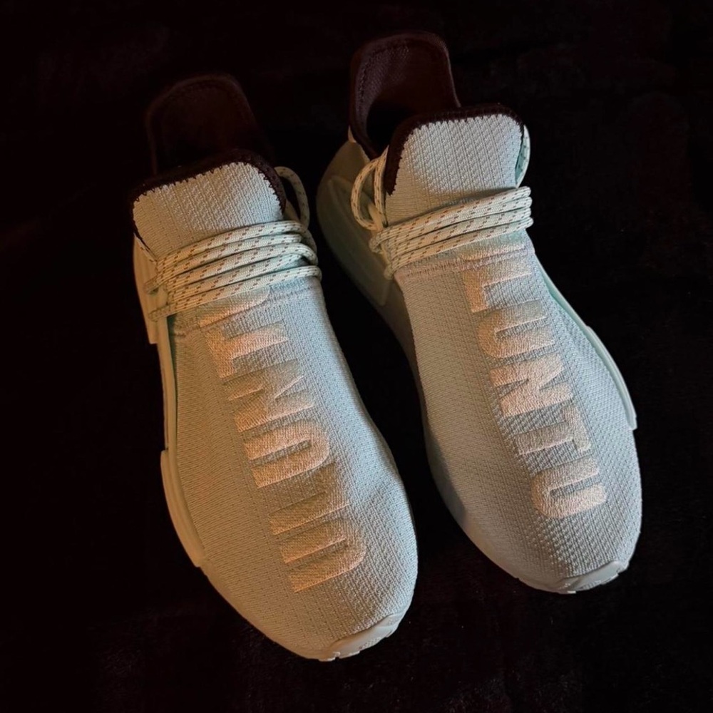 pharrell williams adidas nmd human race sneakers